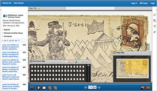 digital archives viewer web image    