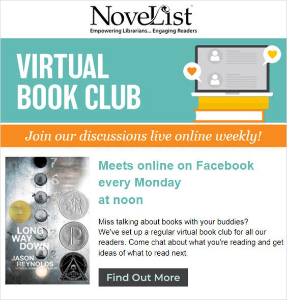novelist idea center connect bookclub email image    