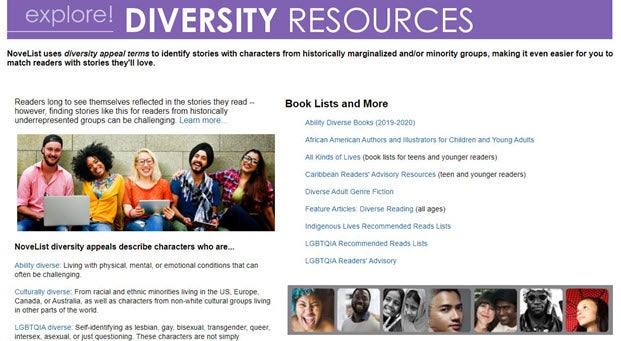 explore diversity resources image    