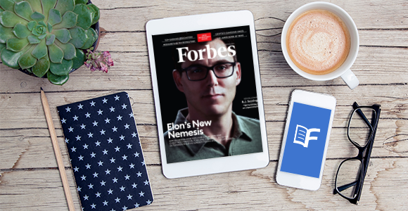 flipster digital magazine ipad tablet with forbes magazine email image    