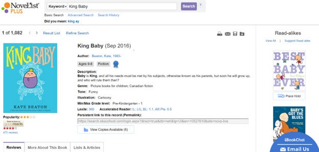 king baby example image    
