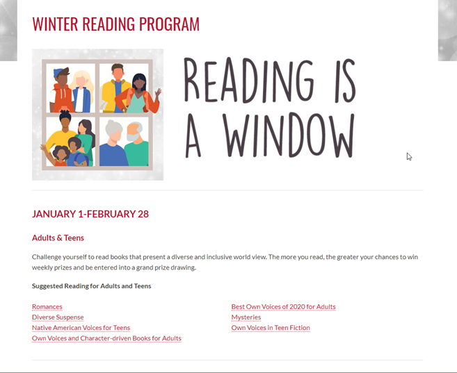 reading is a window glenview image    